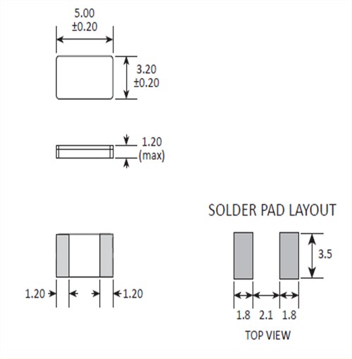 高利奇晶振,貼片晶振,CC2A晶振