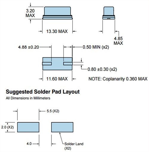 日蝕晶振,貼片晶振,E1SAA12-24.000M晶振