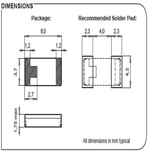 微晶晶振,貼片晶振,CC1V-T1A晶振
