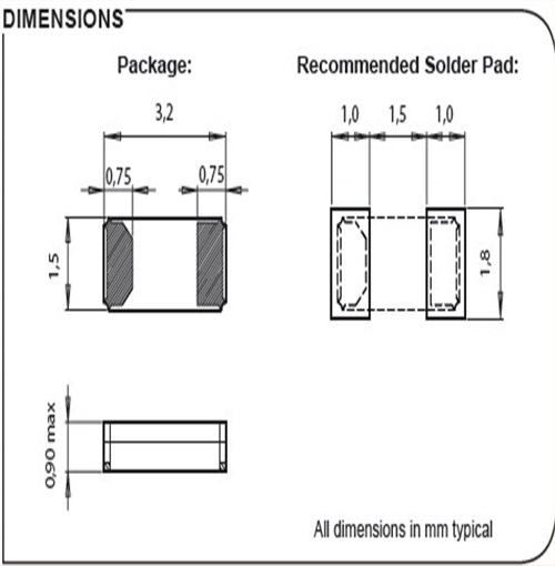 微晶晶振,貼片晶振,CC7V-T1A晶振