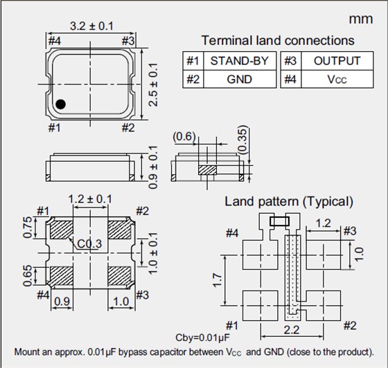 NZ3225SD晶振,SMD型有源晶振,NDK進(jìn)口石英晶體振蕩器
