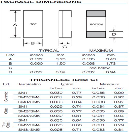 STATEK晶振,石英貼片晶振,CX11VSM晶振