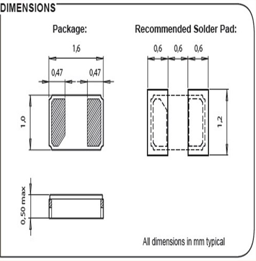 微晶晶振CM9V-T1A,CM9V-T1A-32.768kHz-9pF-20PPM-TA-QC水晶振動子