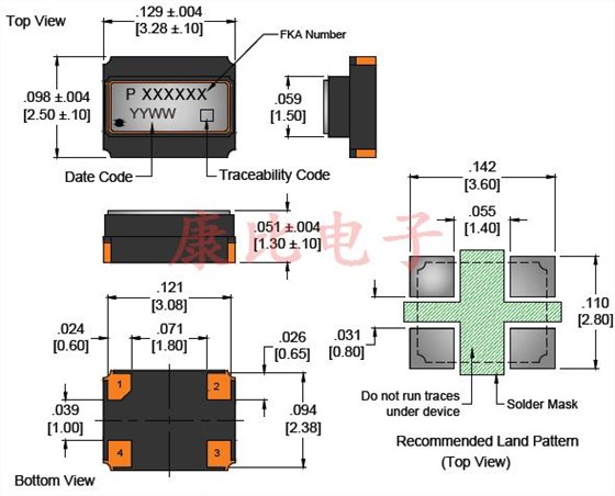 TLT3 3225 TCXO TLT3 3225 TCXO