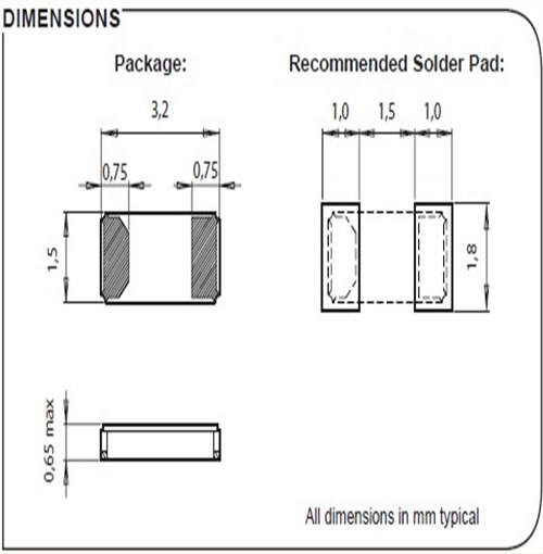 微晶晶振CM7V-T1A,CM7V-T1A-32.768kHz-7pF-100PPM-TA-QC無源貼片晶體