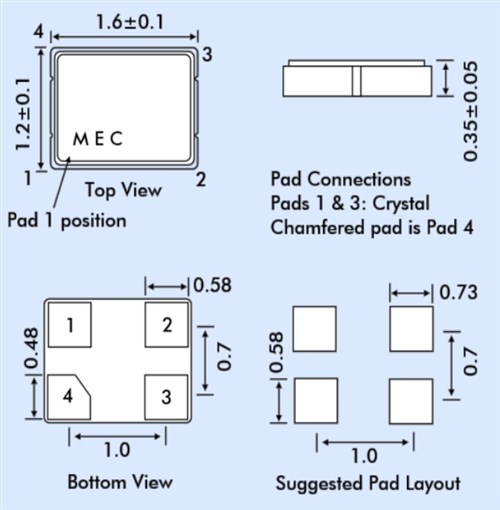 32.000MHz X11/10/30/-10+60/12pF/80R無(wú)源諧振器,歐洲石英晶振,6G網(wǎng)絡(luò)設(shè)備晶振
