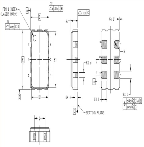 Si514可編程振蕩器,514KCC000115BAG,6G交換機(jī)晶振,Skyworks貼片振蕩器