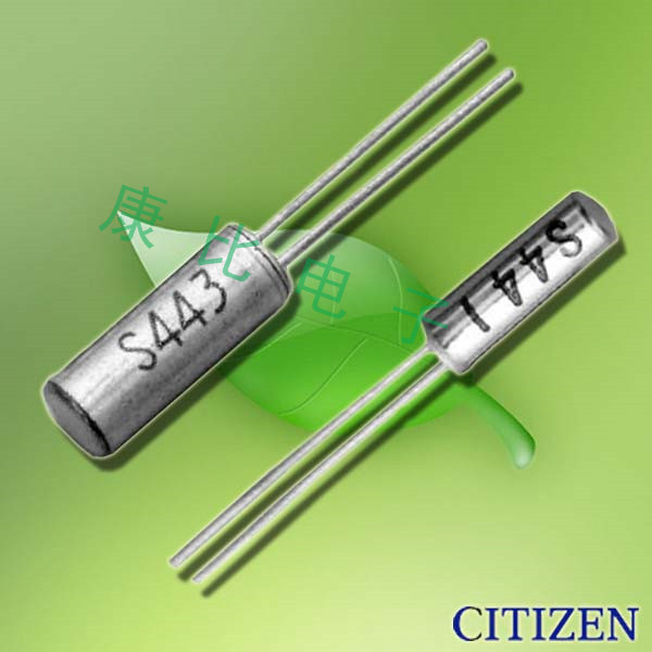 西鐵城晶振,石英晶振,CFS-308晶振