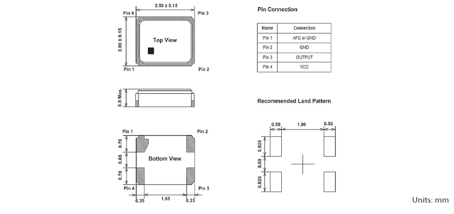7L晶振,7L-16.368MCG-T晶振,溫補有源晶振