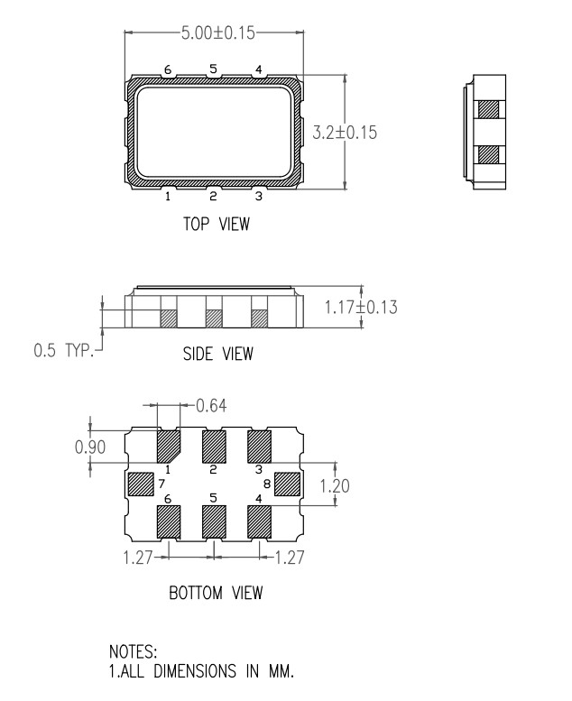 XPP516625.000000I,瑞薩LVPECL輸出振蕩器,交換機(jī)應(yīng)用晶振